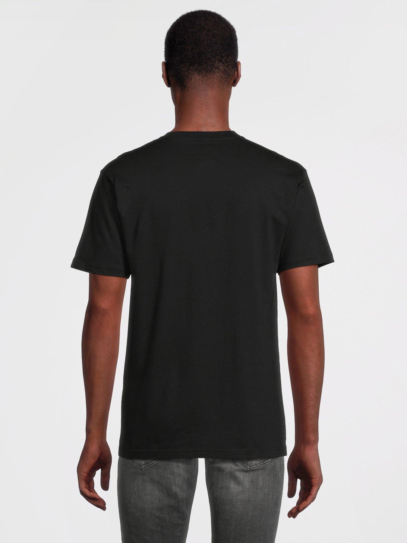 Vans Classic Easy Box T Shirt Black Uk 8412