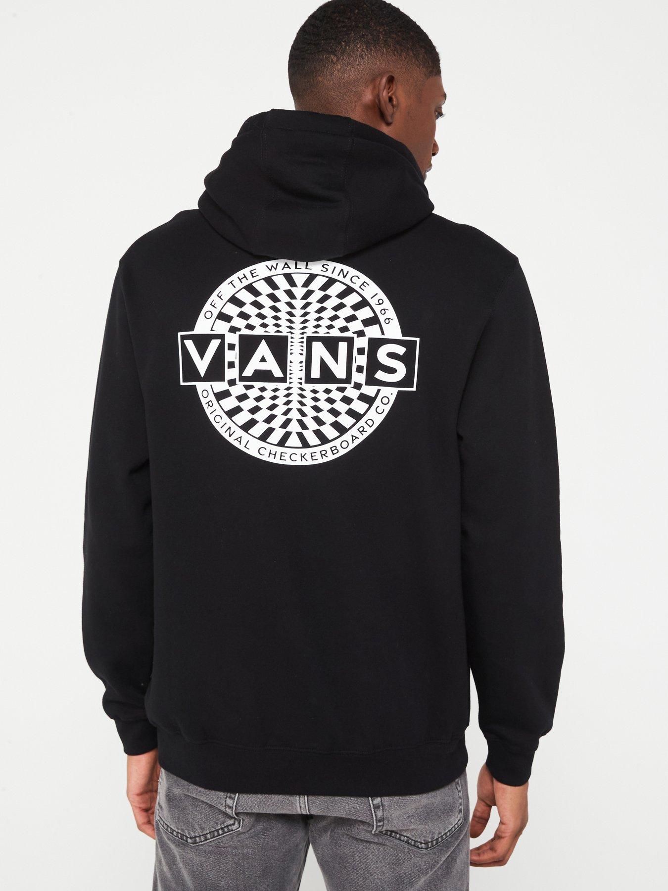 Vans checkered pullover on sale hoodie