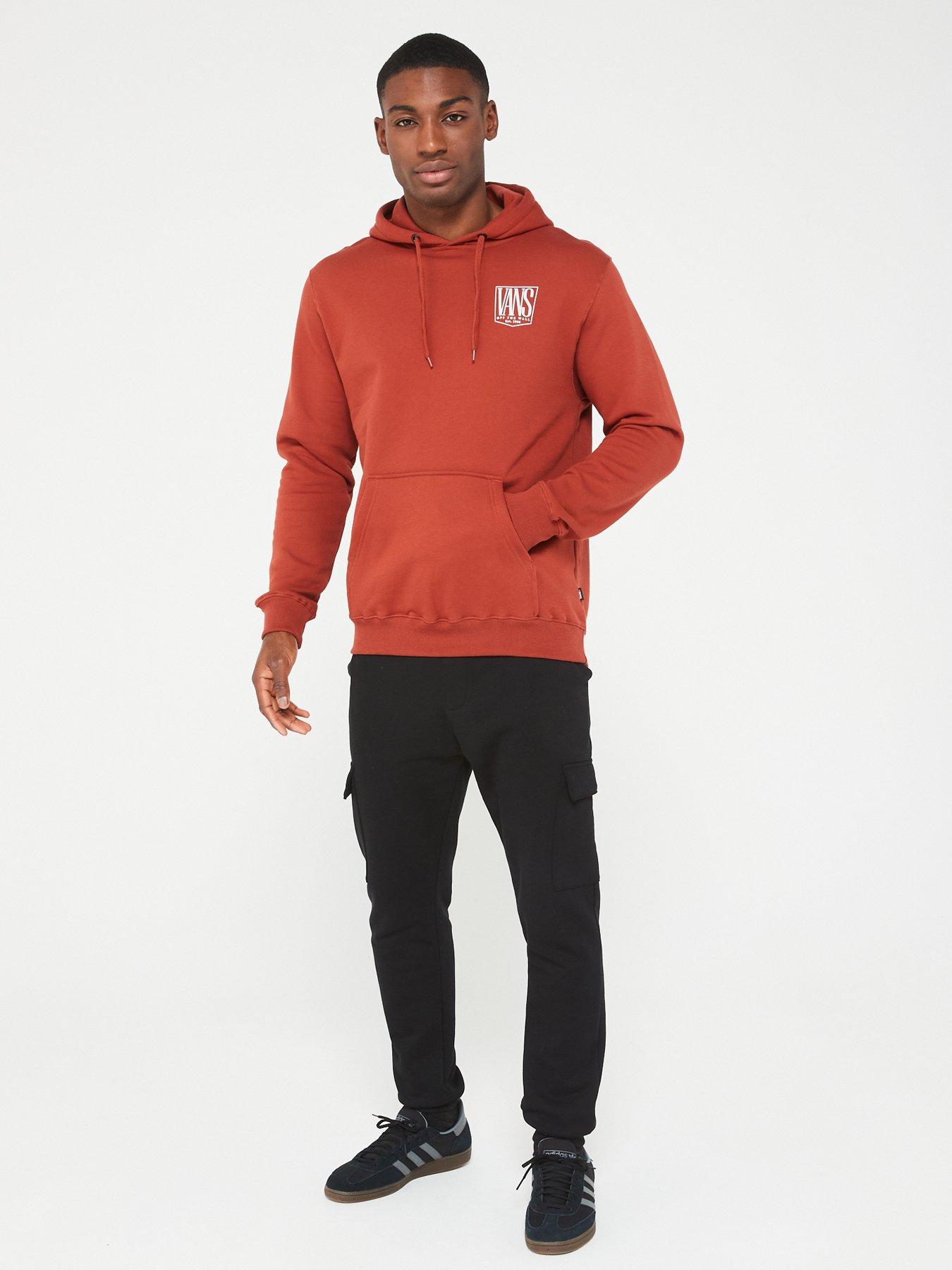 Orange vans hot sale hoodie