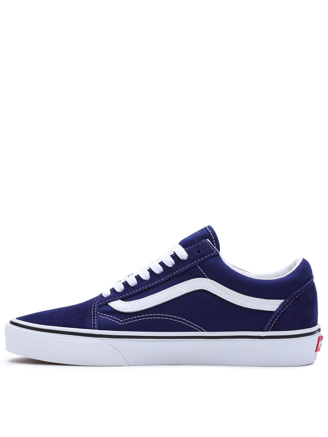 Blue vans trainers shop
