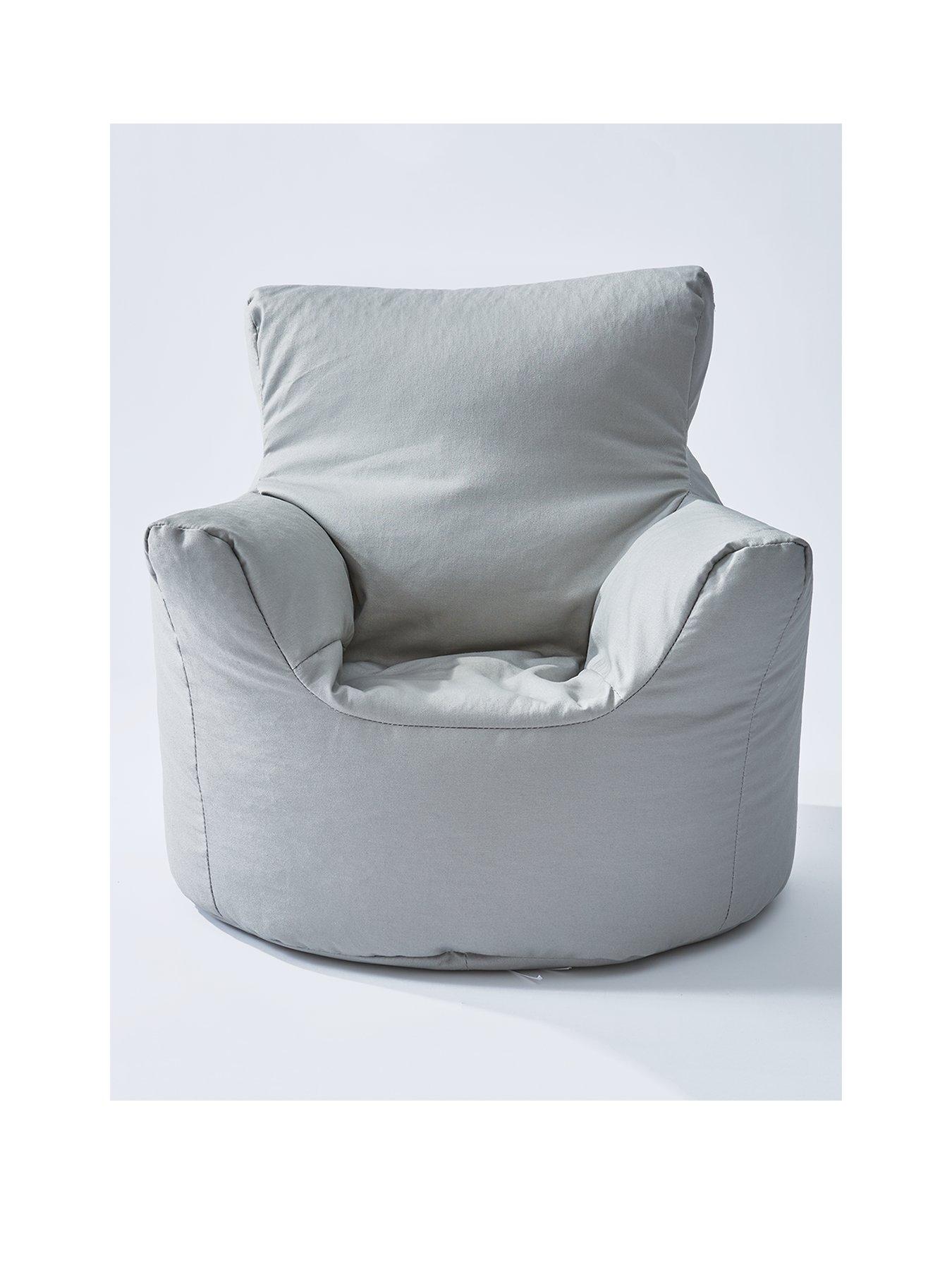 Image 1 of 3 of Very Home Children's 100% Cotton Bean Bag Chair