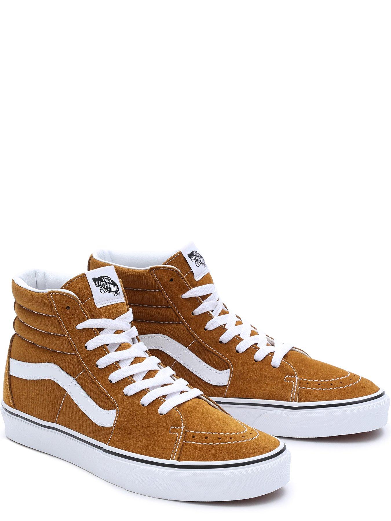 Vans sk8 deals hi brown