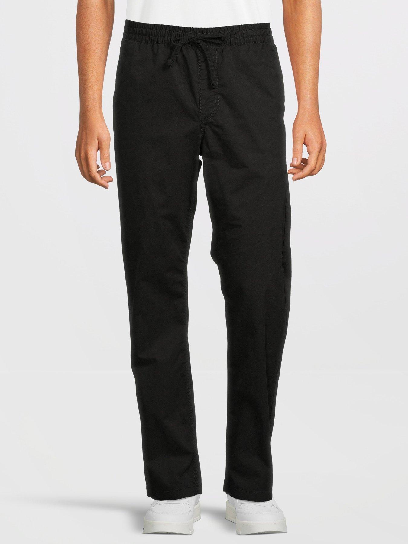 undefined Men's Range Relaxed Elastic Pant - Black