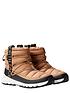  image of the-north-face-womens-thermoballtrade-lace-up-waterproof-brown