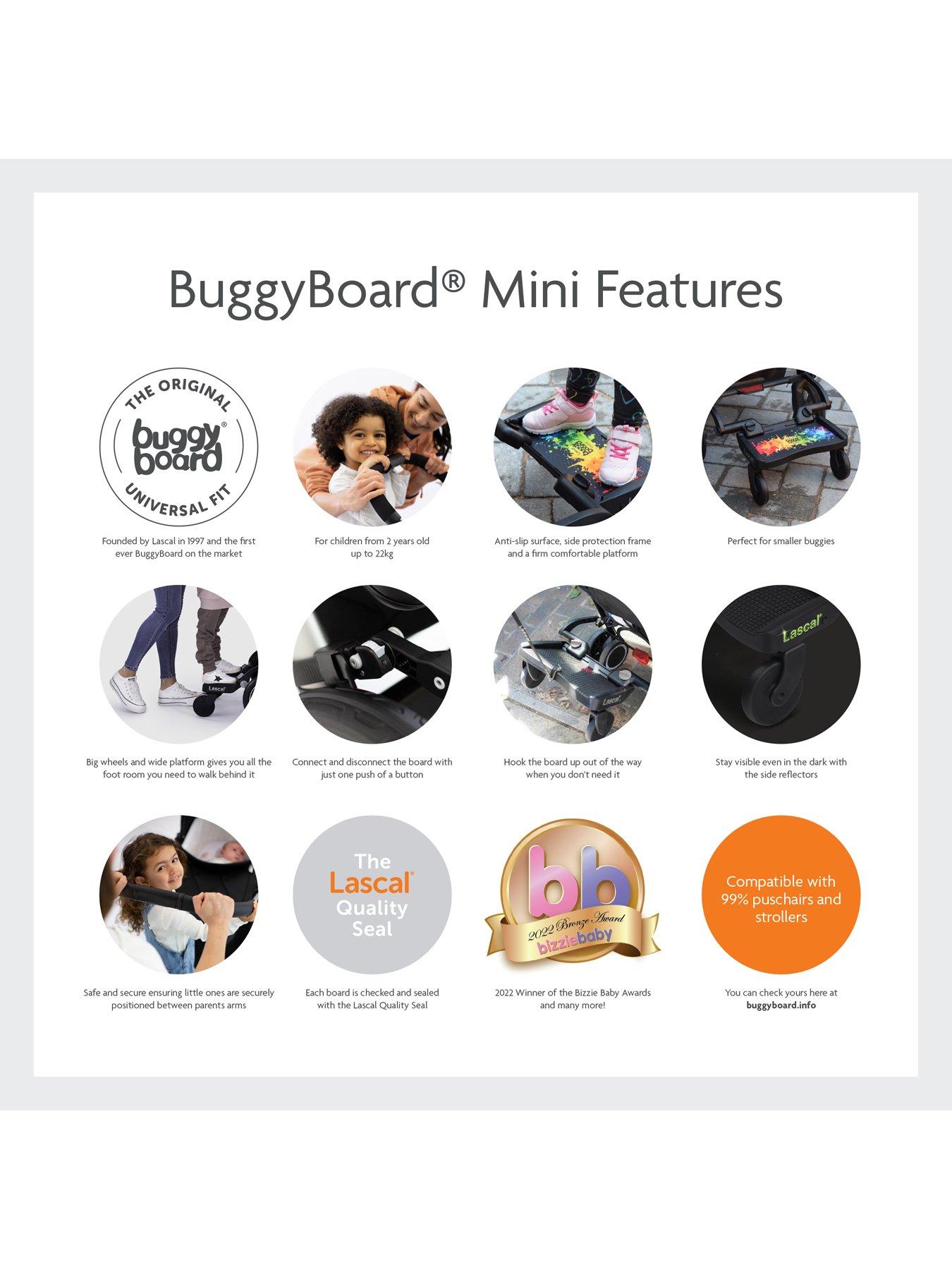 Image 6 of 7 of Lascal Mini BuggyBoard 3D / Red