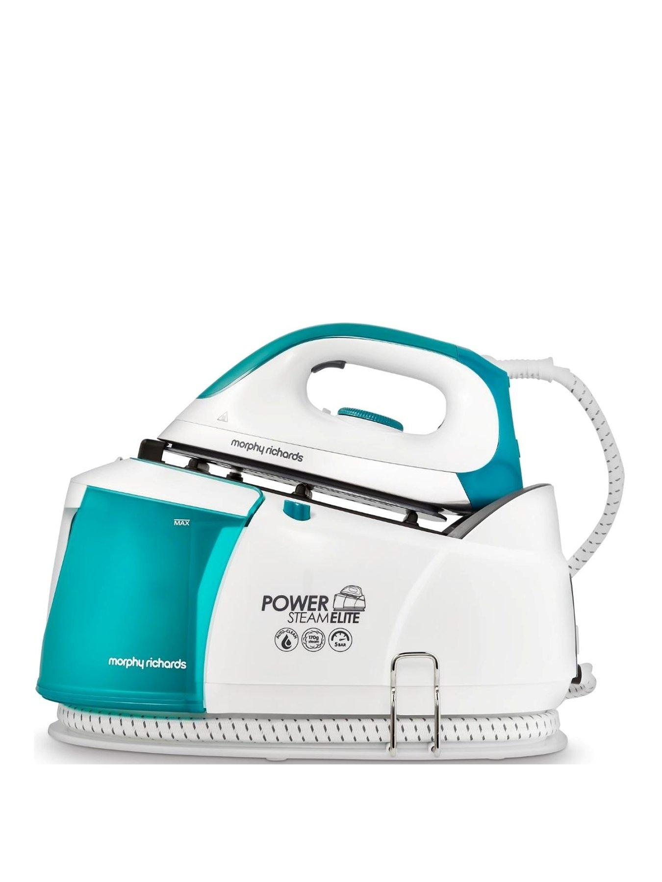 Morphy Richards PowerSteam Elite Steam Generator Iron 2400W - White - 332014