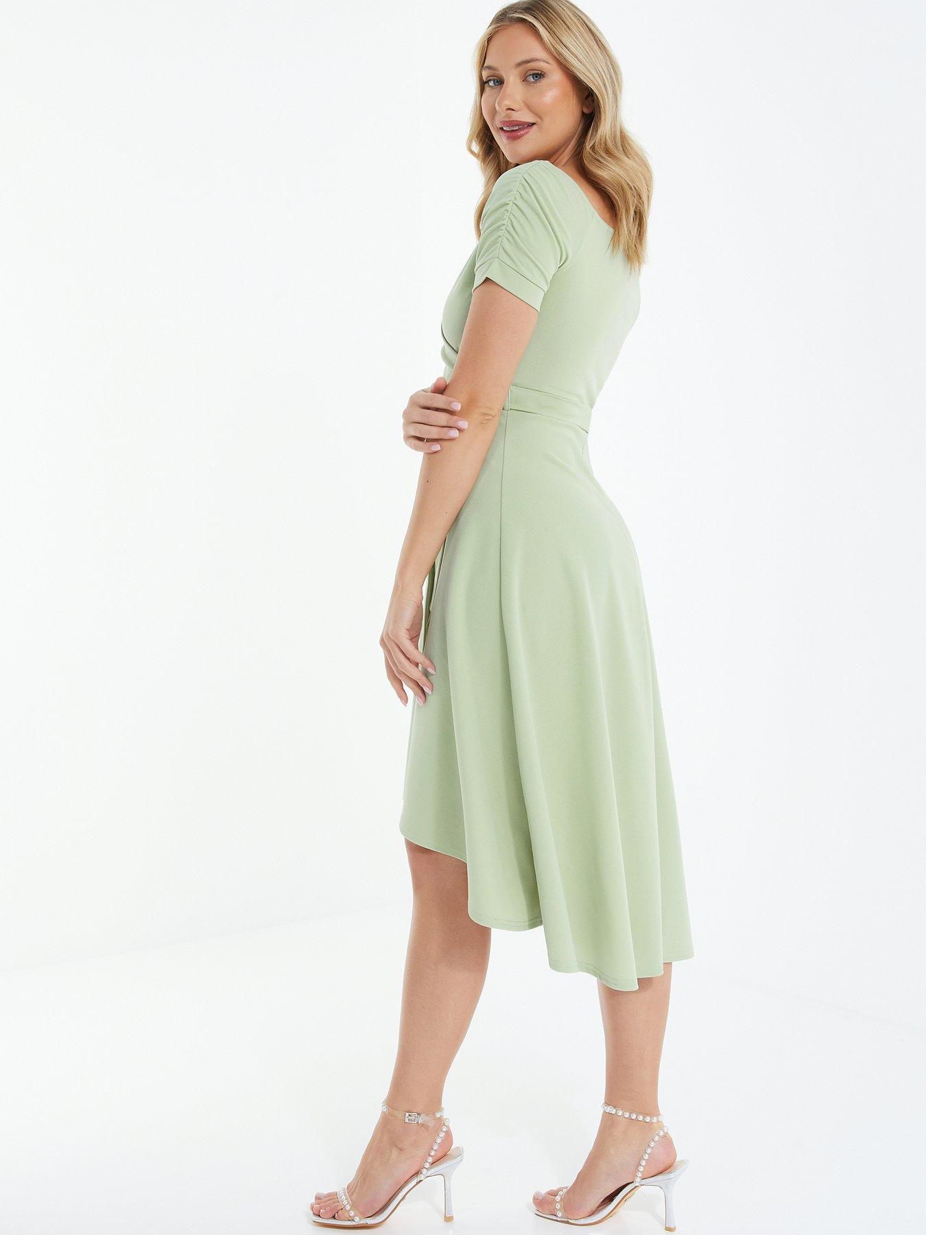 Quiz mint green store dress