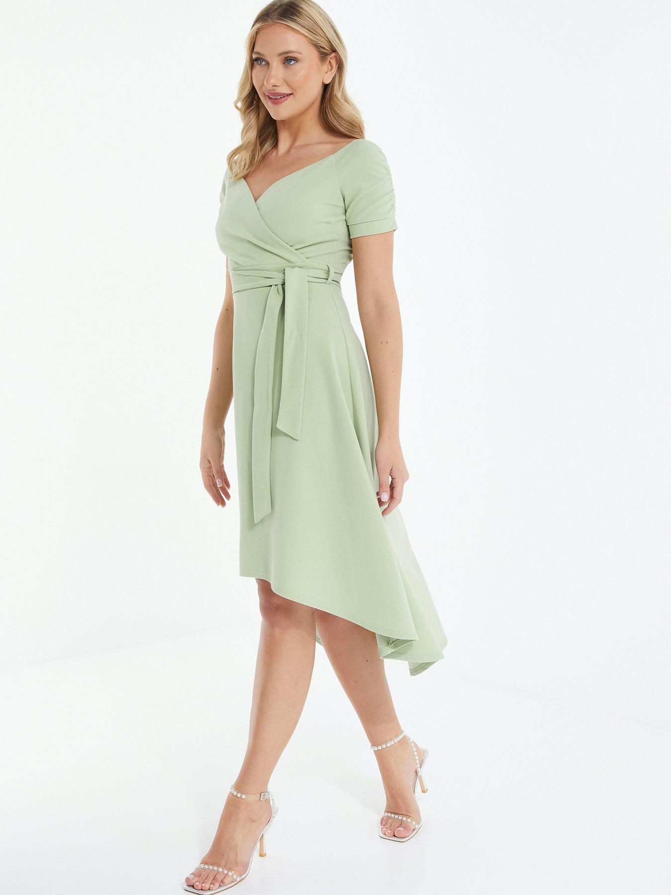 Bardot dip store hem midi dress