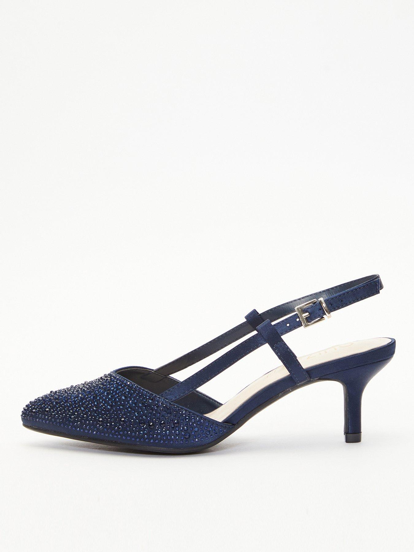 Navy court shoes wide on sale fit