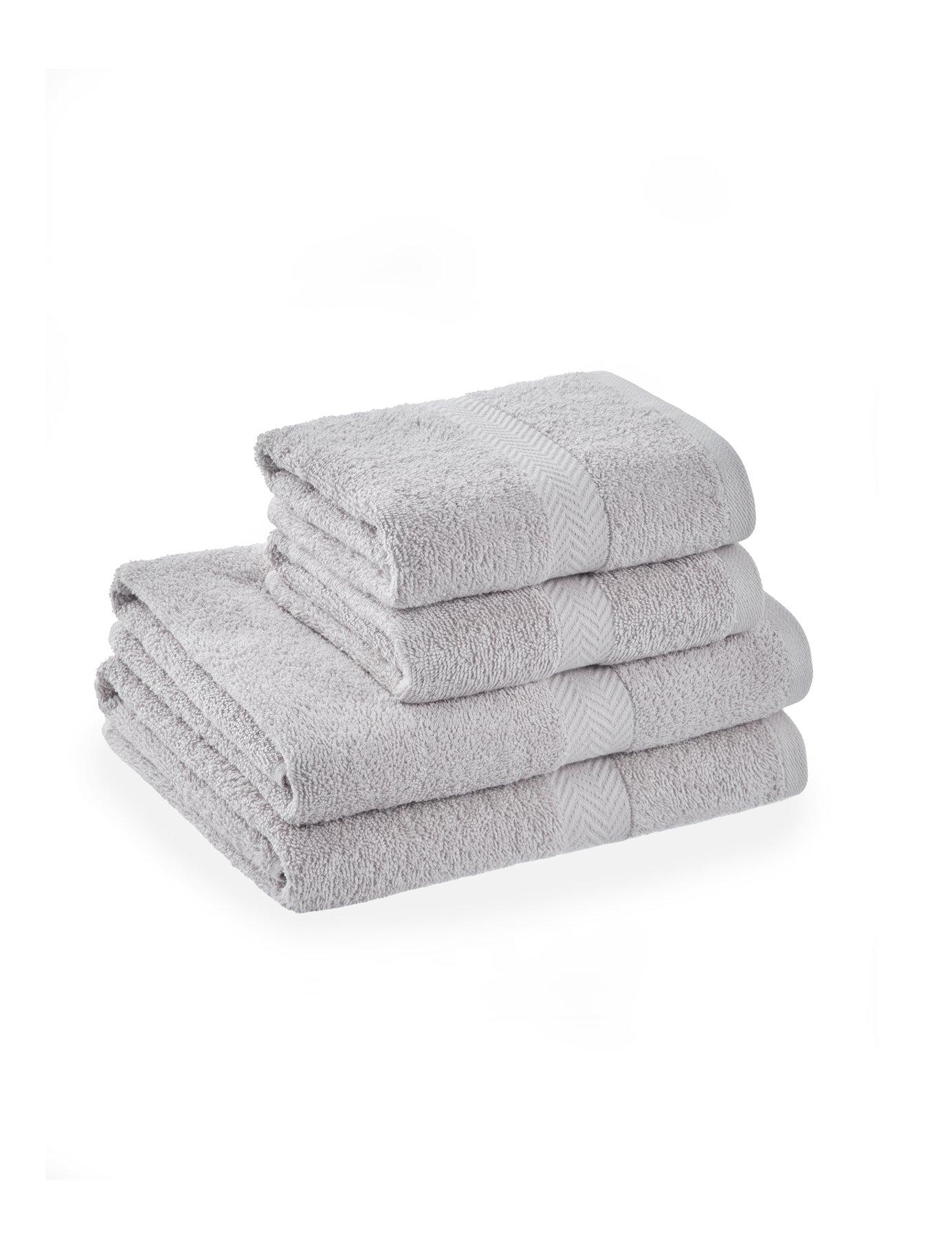 very-home-quick-dry-450-gsm-four-piece-towel-bale