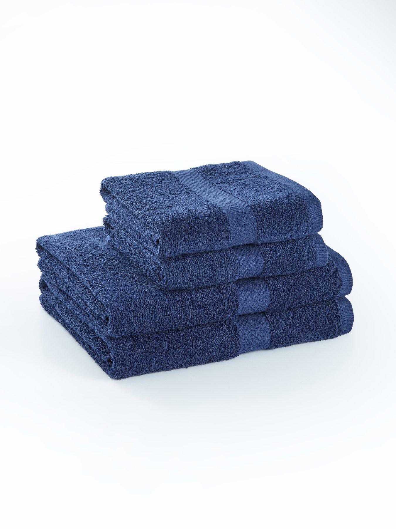 Very Home Quick Dry 450 gsm Four-Piece Towel Bale