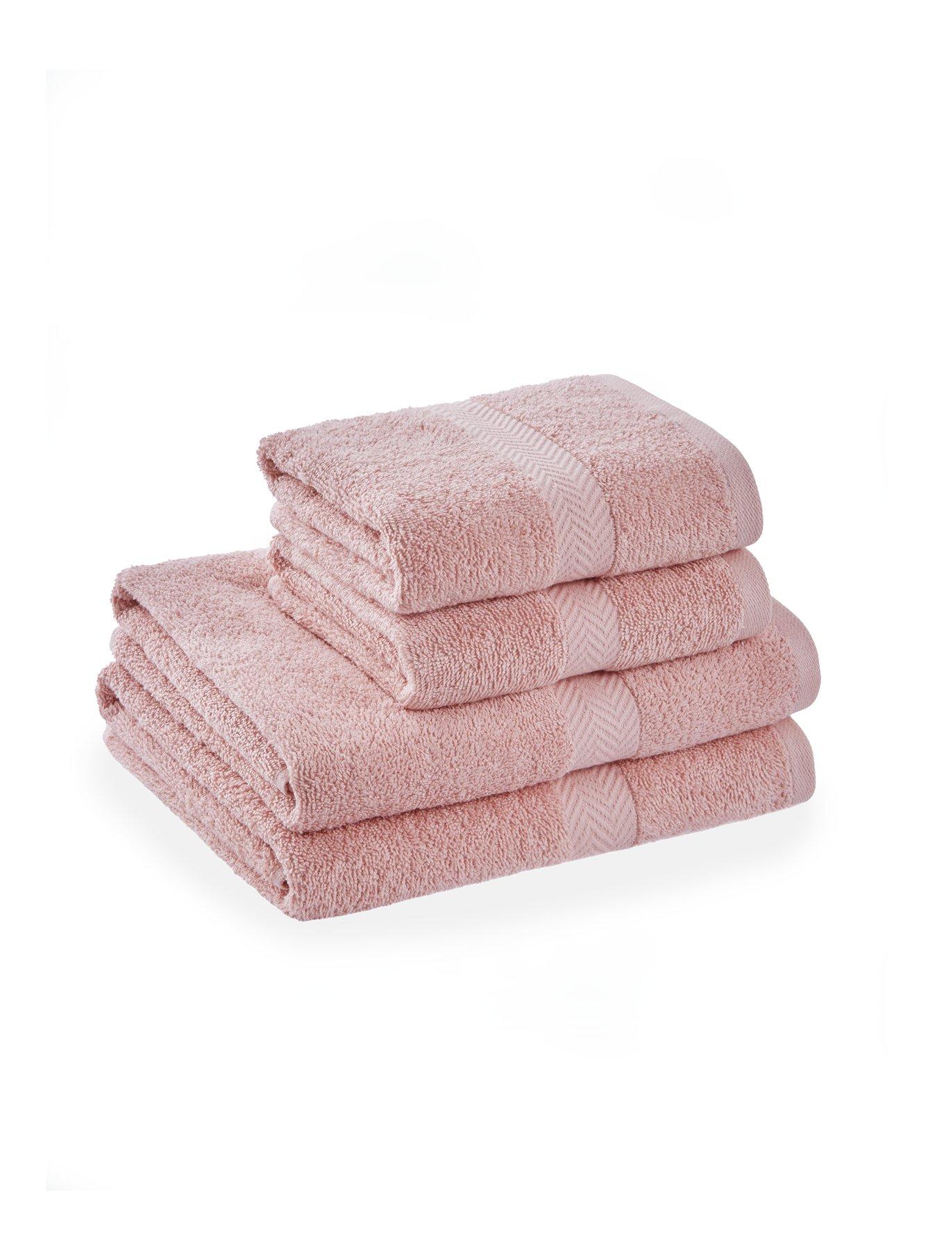 The Very Collection Quick Dry 450 gsm Four-Piece Towel Bale