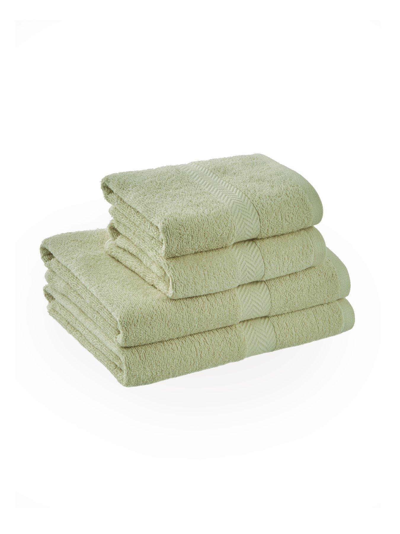 The Very Collection Quick Dry 450 gsm Four-Piece Towel Bale