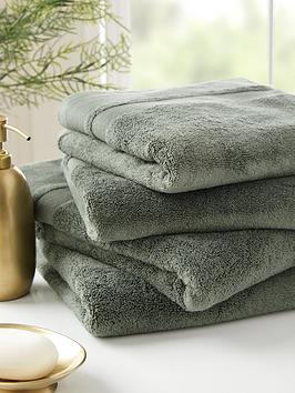 Product photograph of Very Home Zero Twist Modal Cotton 4-piece Towel Bale from very.co.uk