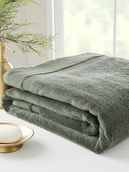 Product photograph of Very Home Zero Twist Modal Cotton Bath Sheet from very.co.uk