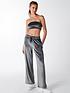  image of boux-avenue-slinky-velour-slouch-pant-silver