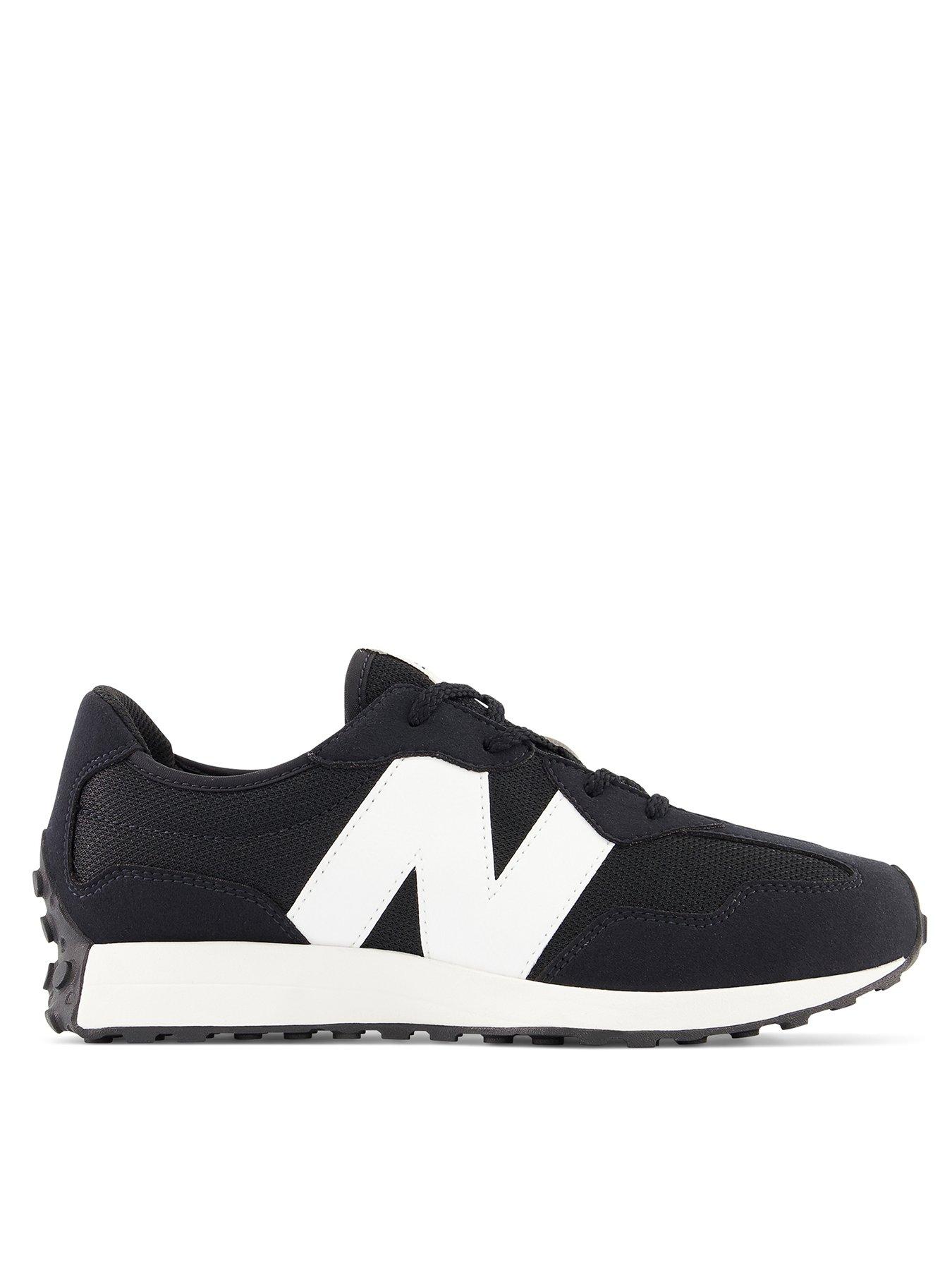 New balance 327 junior hot sale black