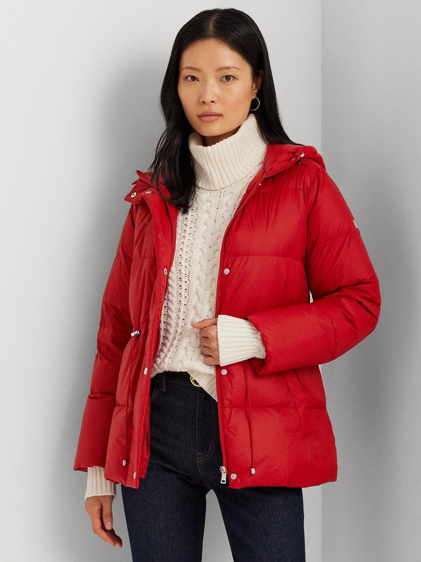 Loft Puffer insulated coat Martin Red