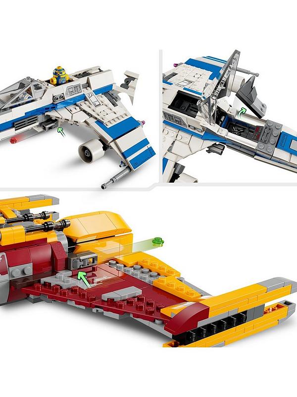 Image 4 of 6 of LEGO Star Wars New Republic E-Wing vs. Shin Hati's Starfighter 75364