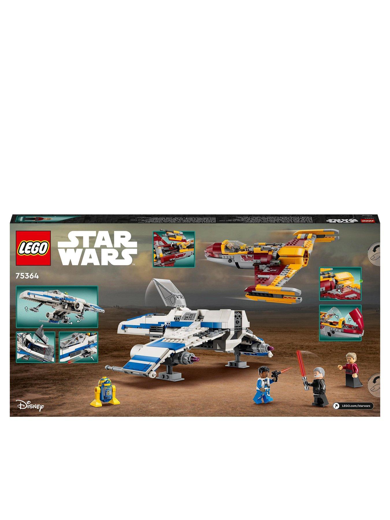 LEGO Star Wars New Republic E-Wing vs. Shin Hati's Starfighter 75364 |  Very.co.uk