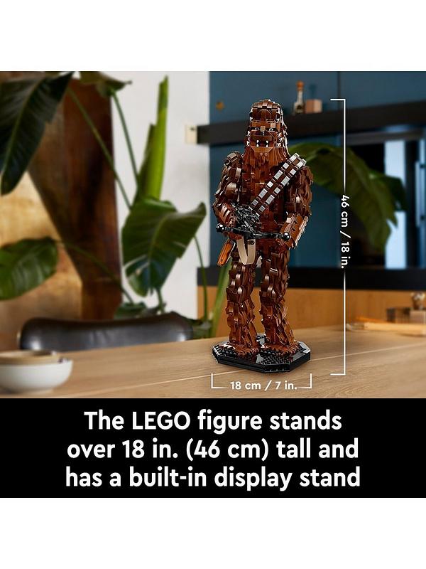 Image 5 of 6 of LEGO Star Wars Chewbacca Figure Set for Adults 75371