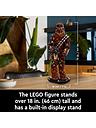 Image thumbnail 5 of 6 of LEGO Star Wars Chewbacca Figure Set for Adults 75371