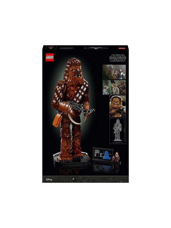 Image 6 of 6 of LEGO Star Wars Chewbacca Figure Set for Adults 75371