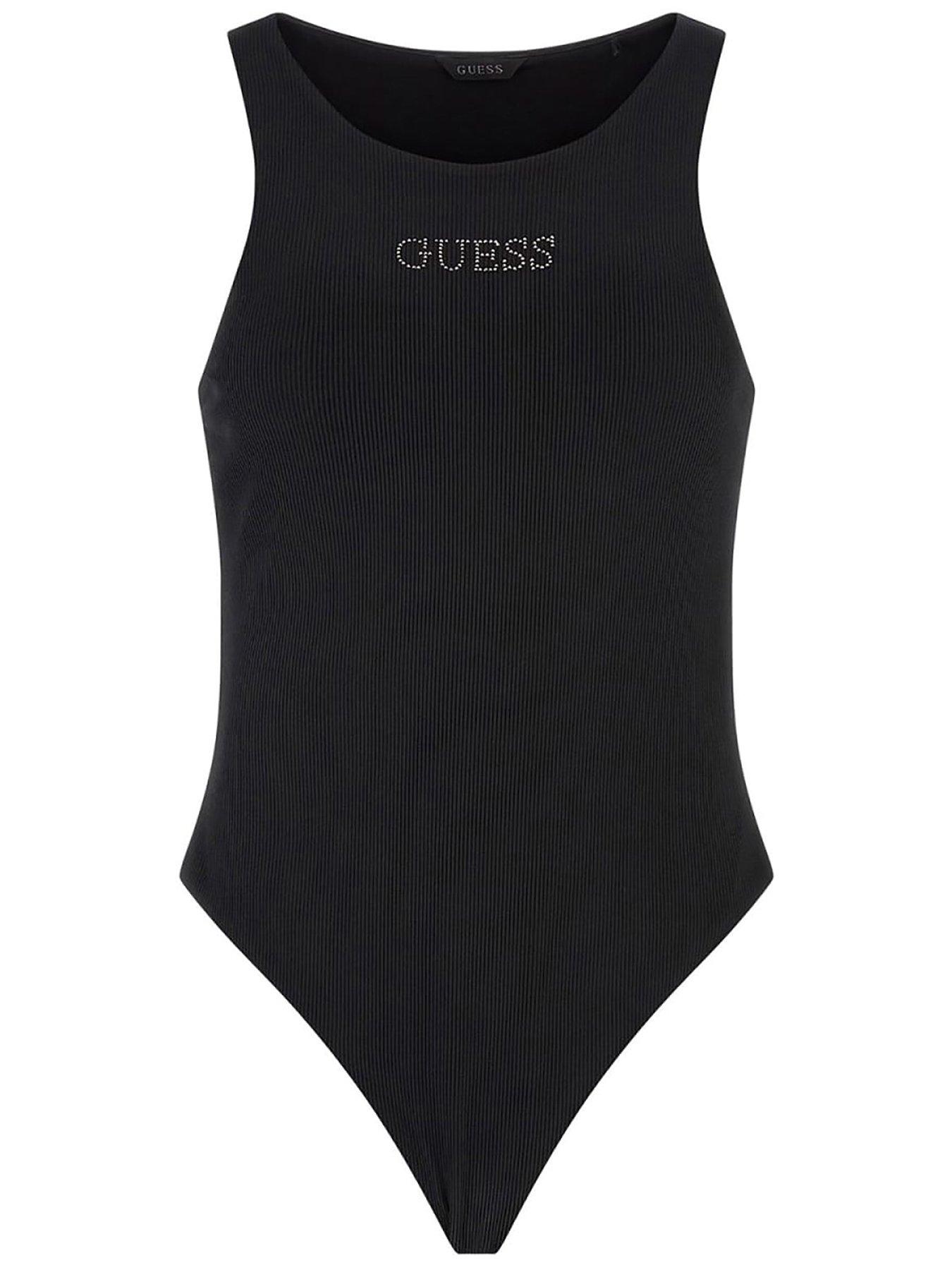 Black 2025 guess bodysuit