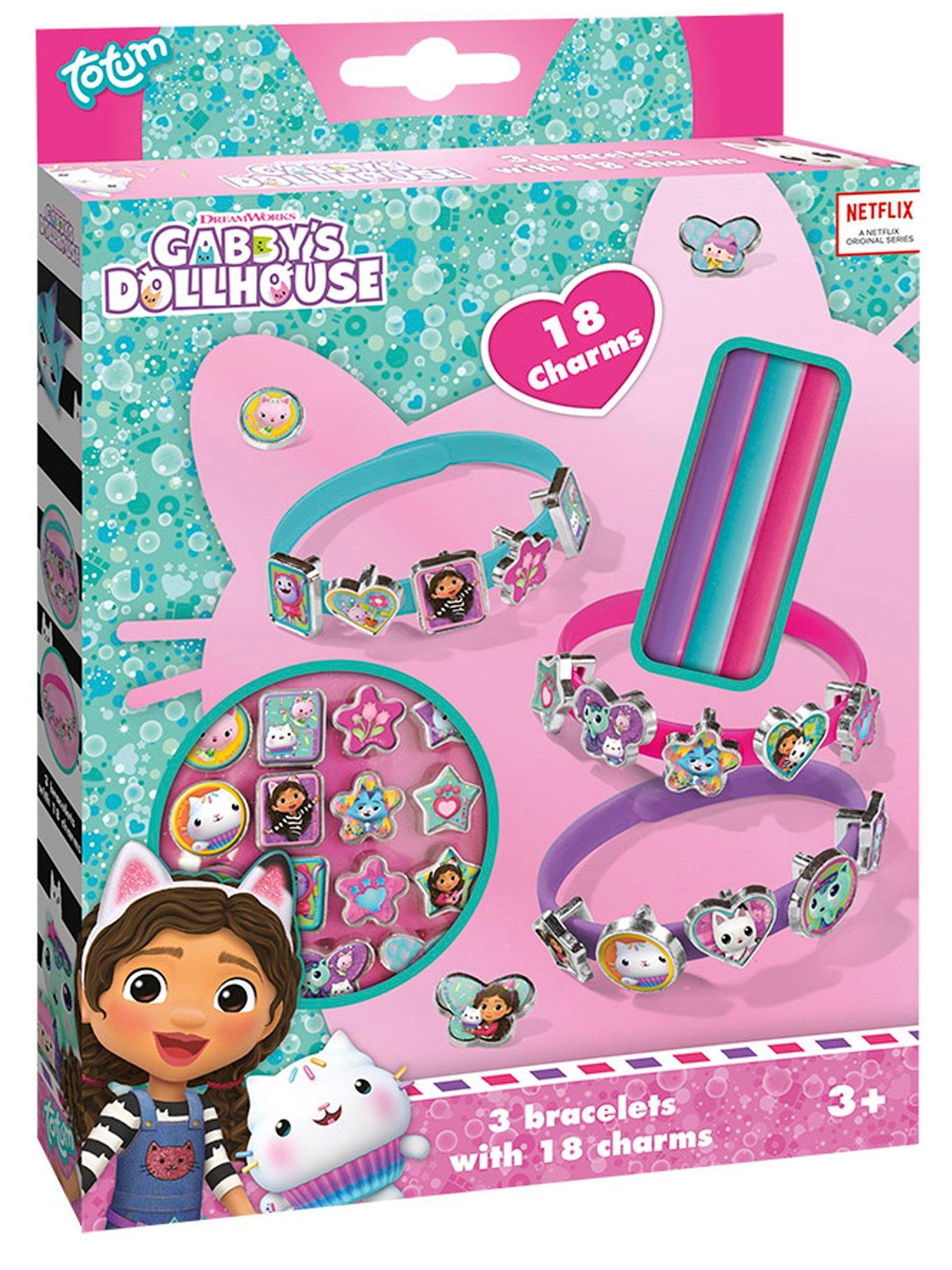 Image 3 of 3 of Gabby's Dollhouse 18 Charms and 3 Bracelets