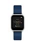  image of tikkers-teen-series-10-navy-silicone-strap-smart-watch