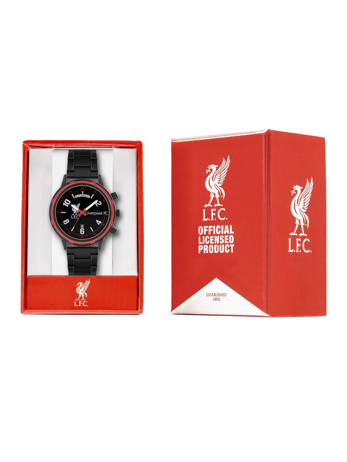 Liverpool FC Official Liverpool Football Club Mens Black Sports