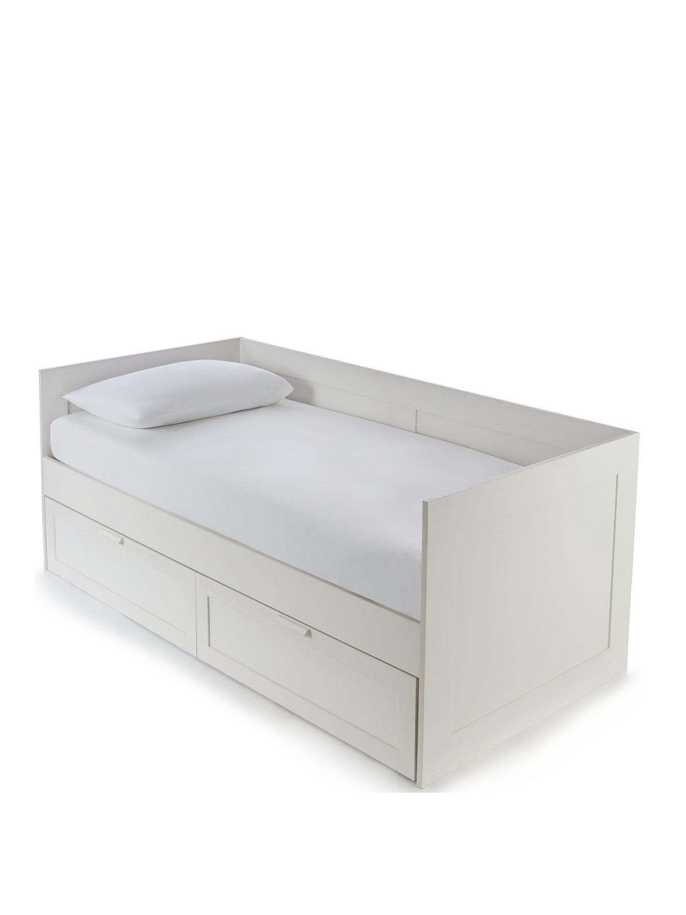 Very Home Taryn Children's Day Bed with Storage Drawers and Mattress