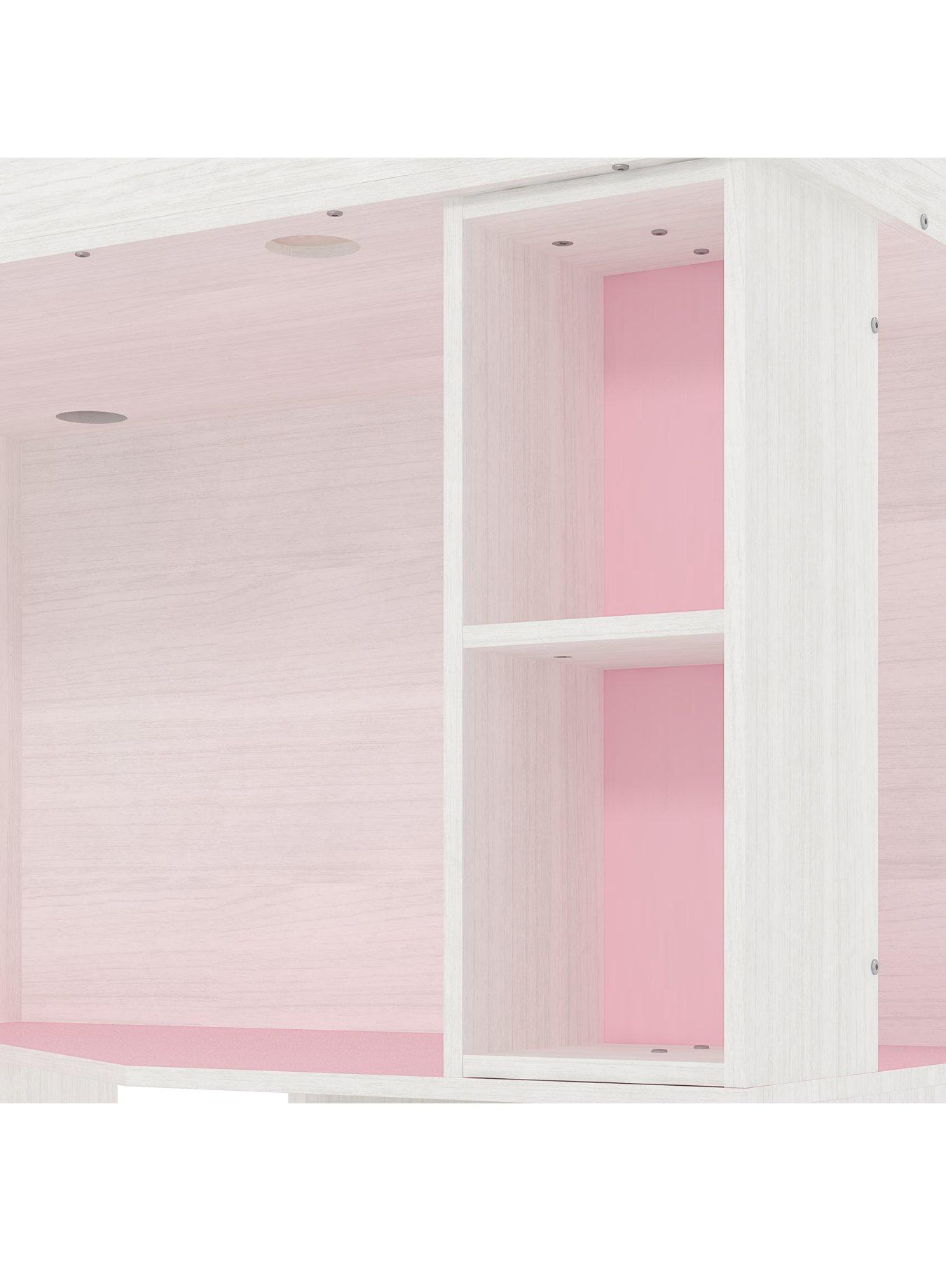Image 6 of 7 of Very Home Miami Fresh High Sleeper Bed&nbsp;with Mattress Options (Buy and SAVE!) - Pink