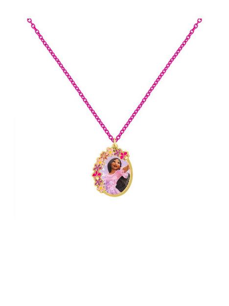 disney-encanto-pink-isabela-charm-necklace