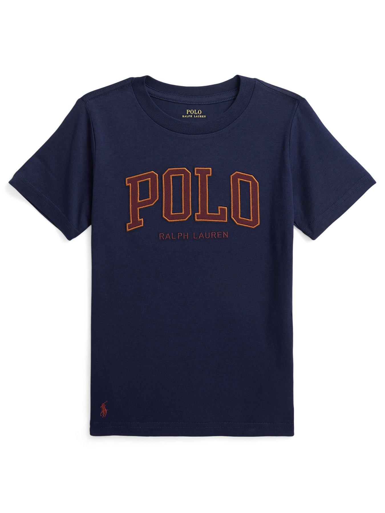 Polo Ralph Lauren Crew Neck T-Shirt Black Marl Heather at