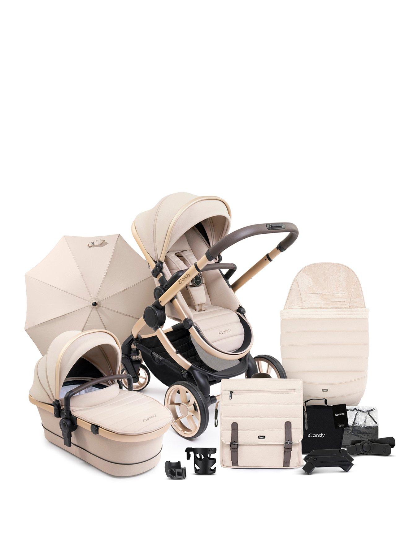 Icandy double shop pram price