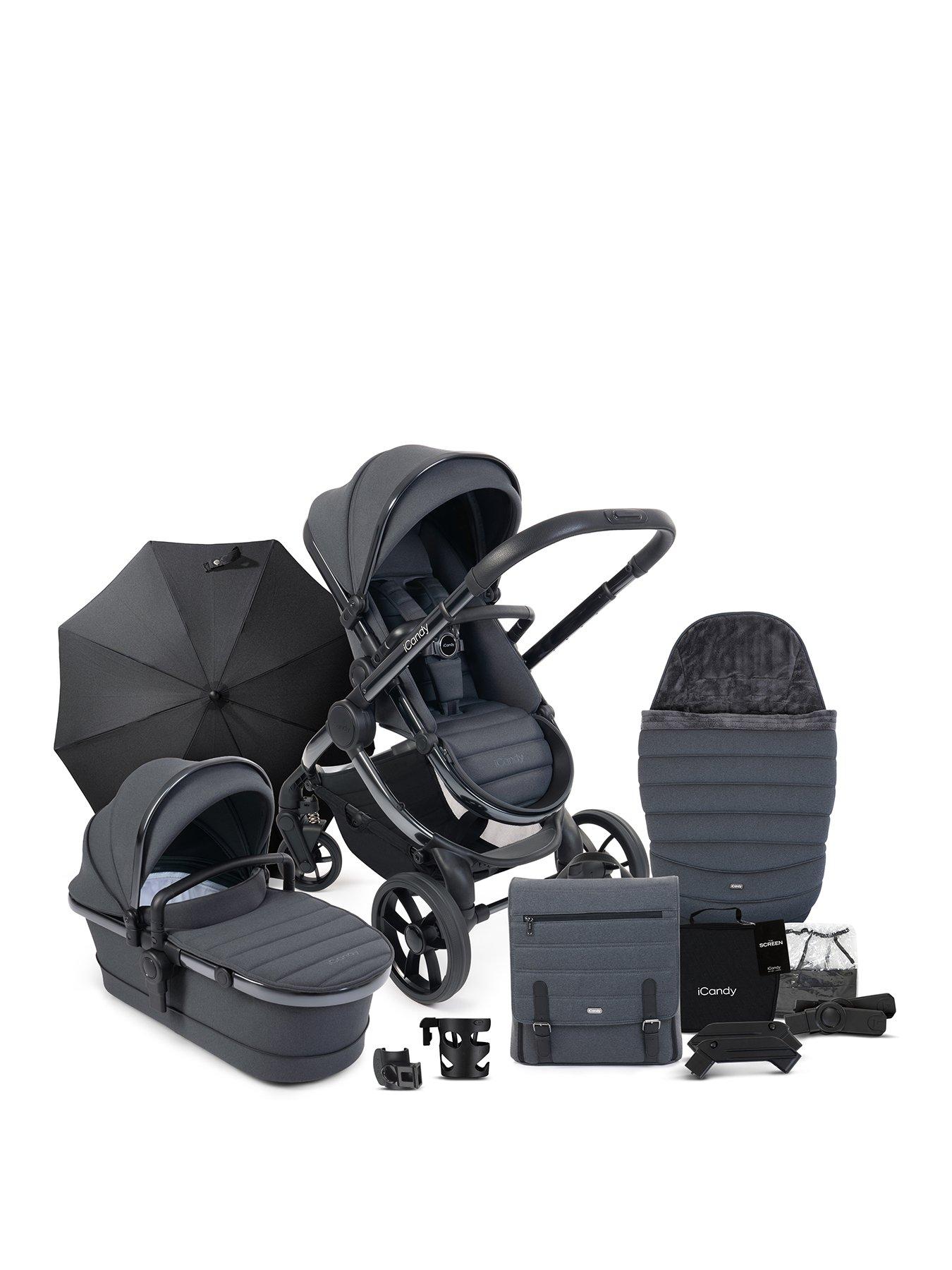 Icandy sales grey pram