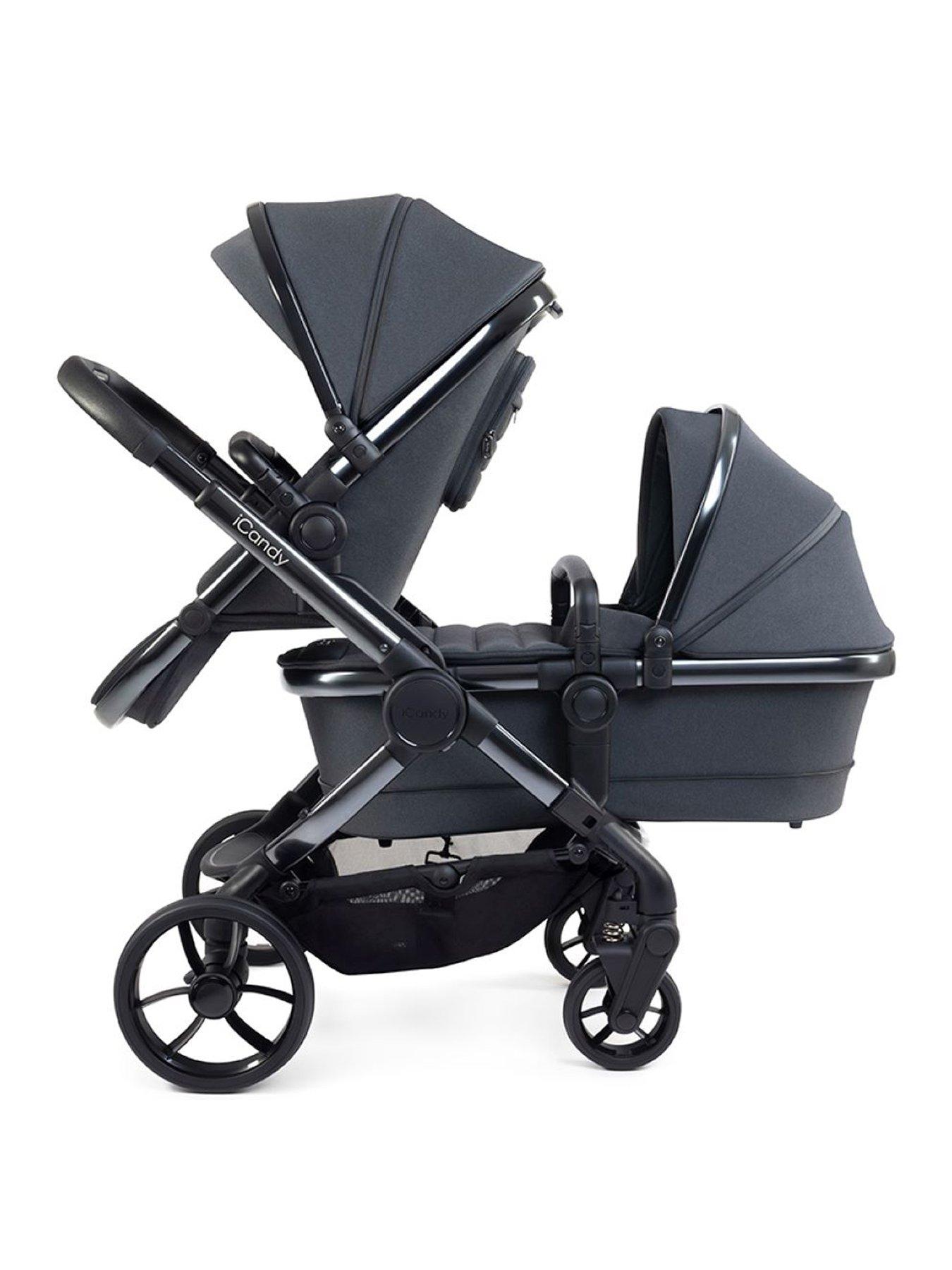 Icandy peach 2025 twin carrycot