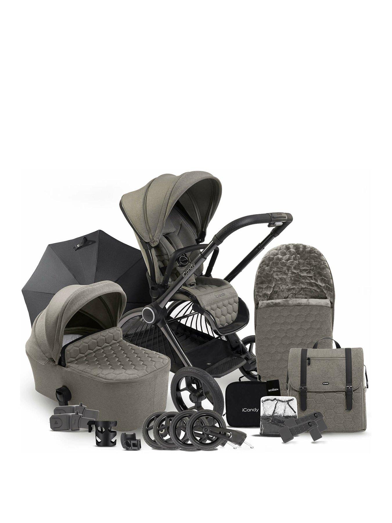 Icandy pushchair and carrycot sale