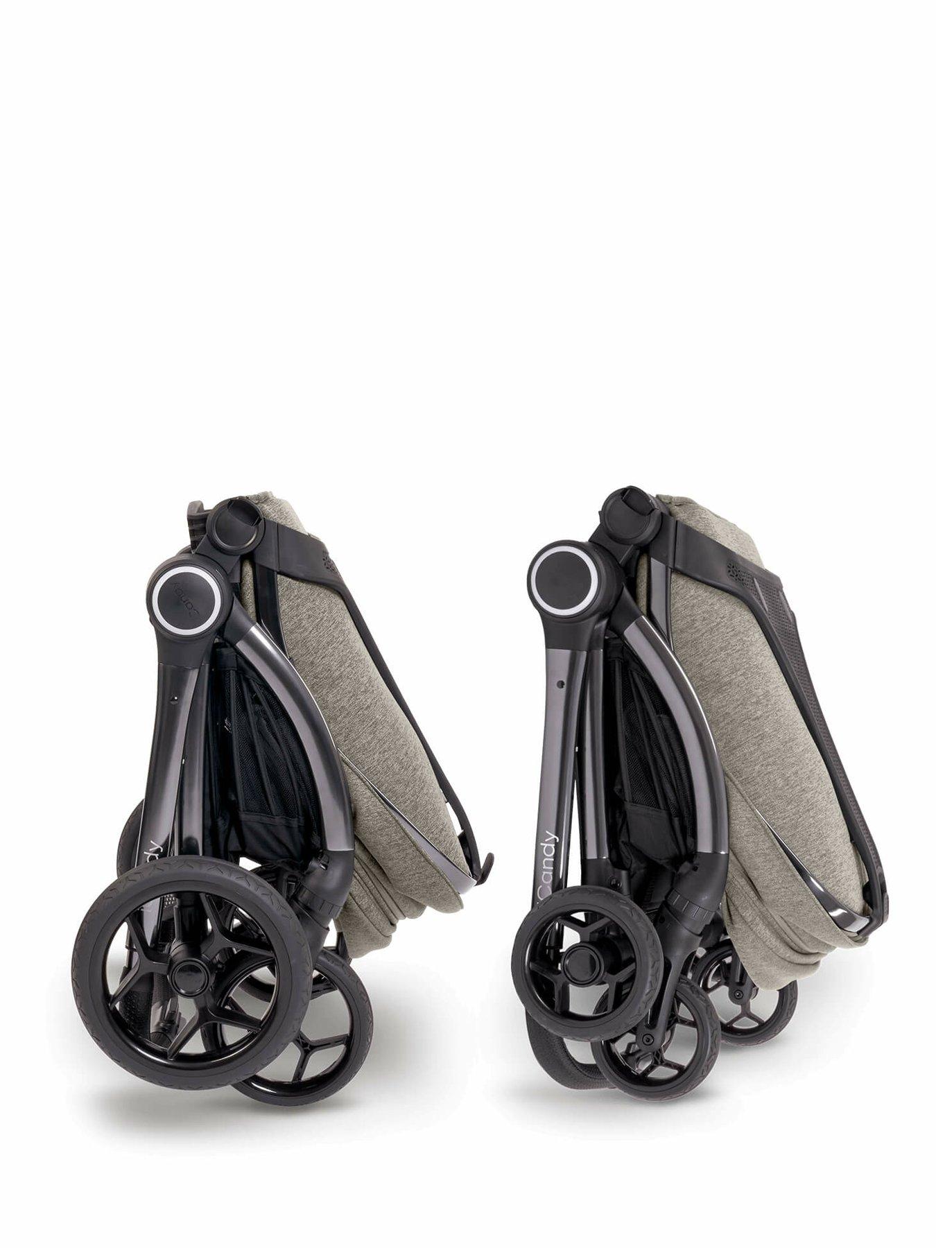 iCandy Core Complete Bundle Pushchair Carrycot Footmuff Accessories Light Moss Very