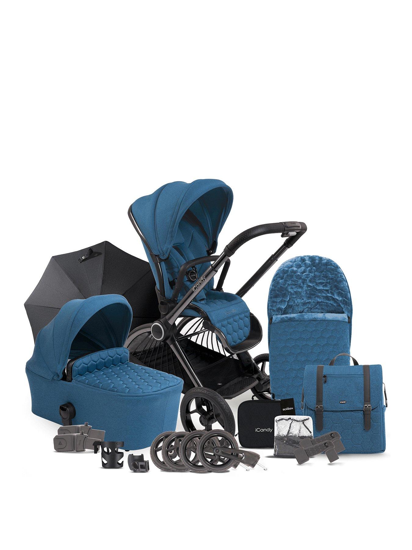 iCandy Core Complete Bundle Pushchair Carrycot Footmuff