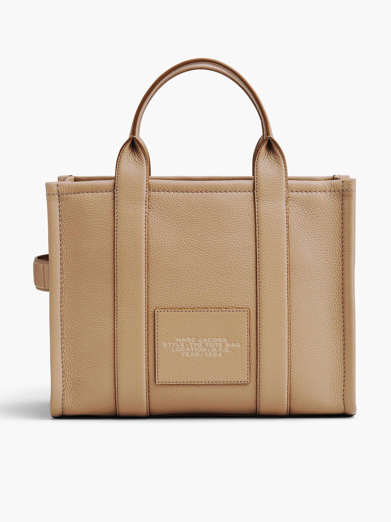 Image 3 of 5 of MARC JACOBS The Medium Leather Tote Bag - Camel