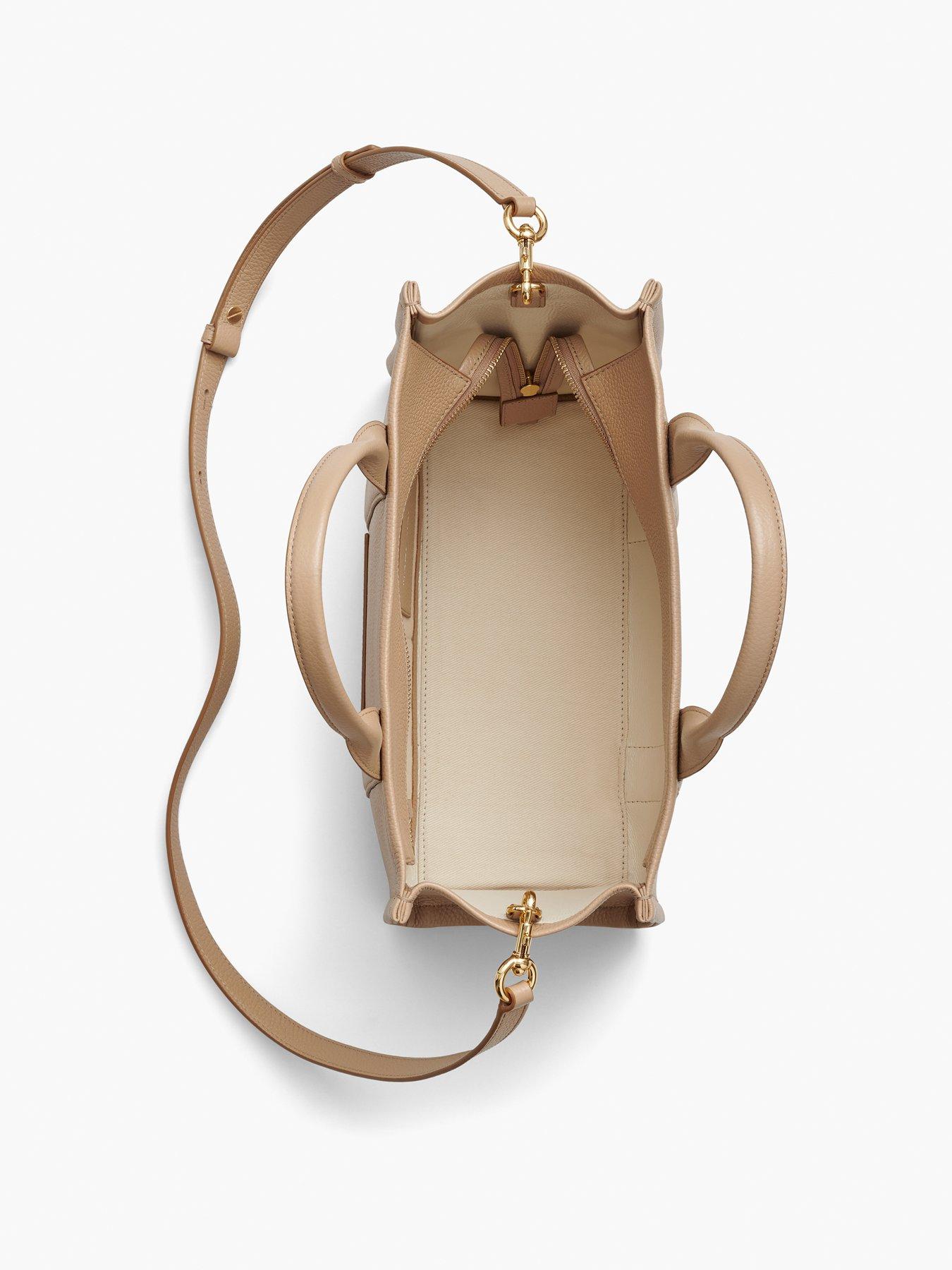Image 4 of 5 of MARC JACOBS The Medium Leather Tote Bag - Camel