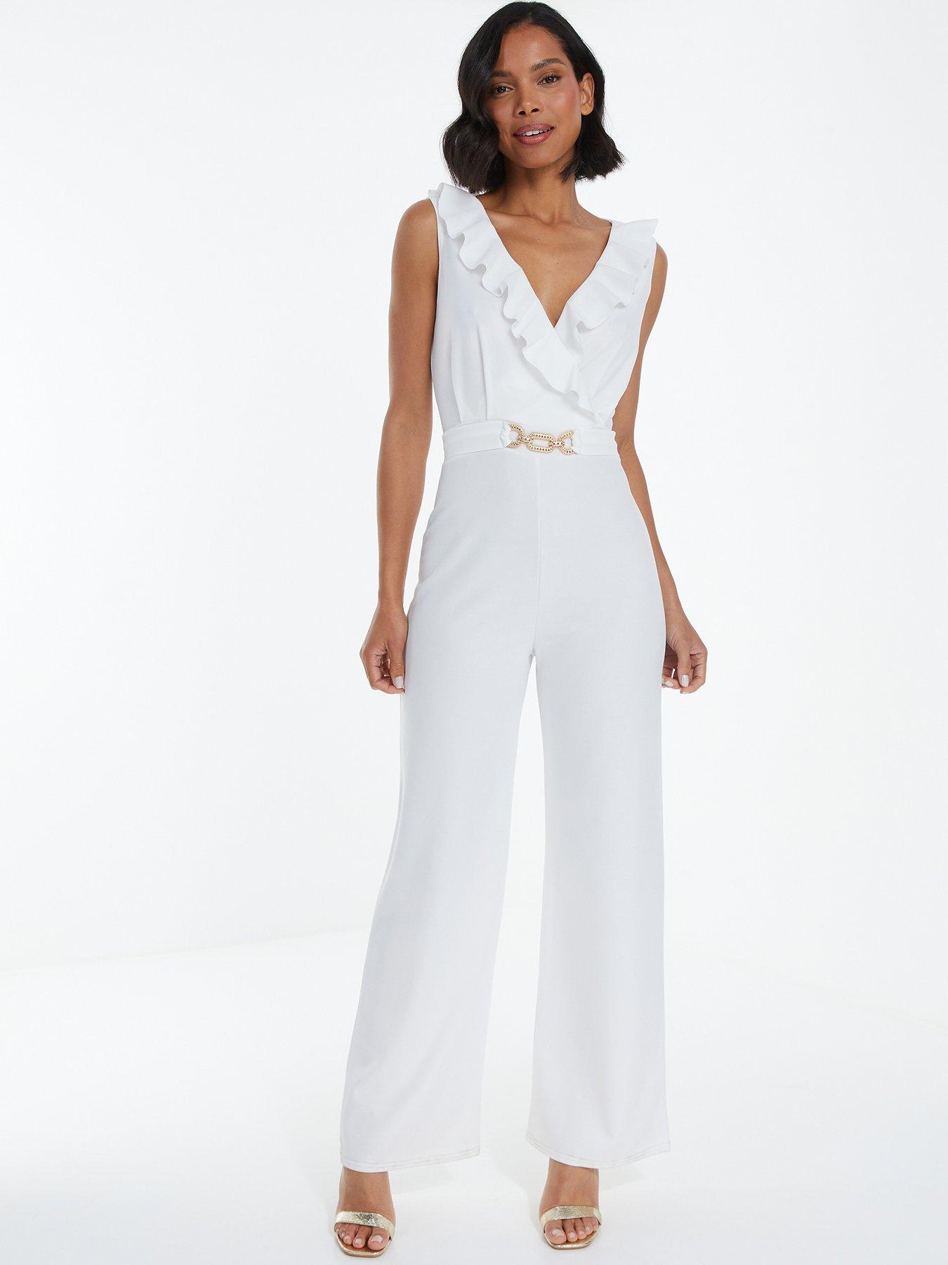 White cheap jumpsuit quiz