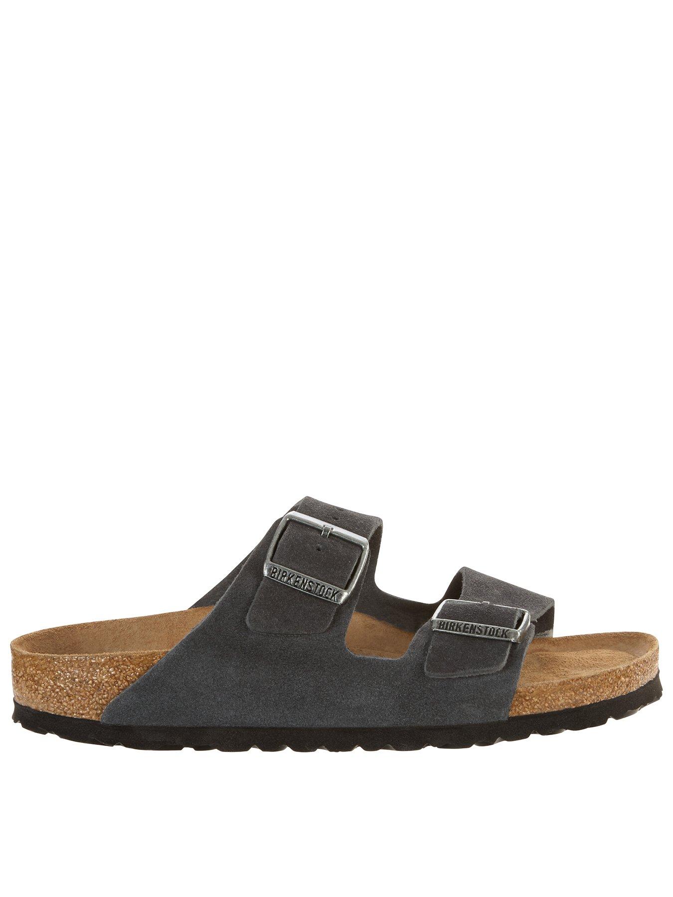 Birkenstock Arizona Velvet Grey | very.co.uk