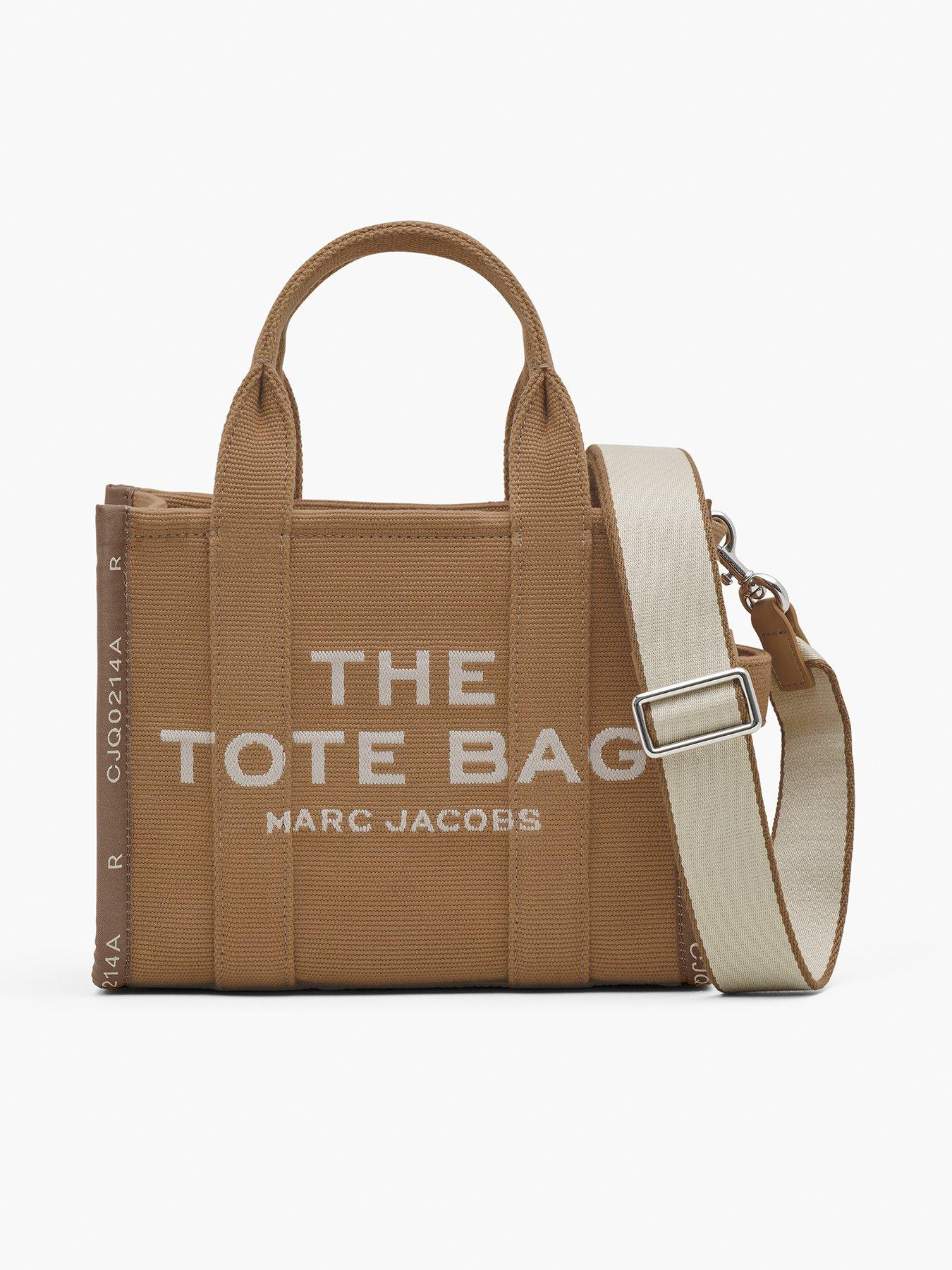 MARC JACOBS The Jacquard Mini Canvas Tote Bag - Camel