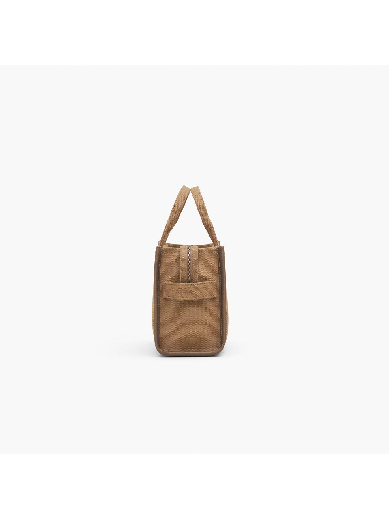 Image 4 of 5 of MARC JACOBS The Jacquard Mini Canvas Tote Bag - Camel