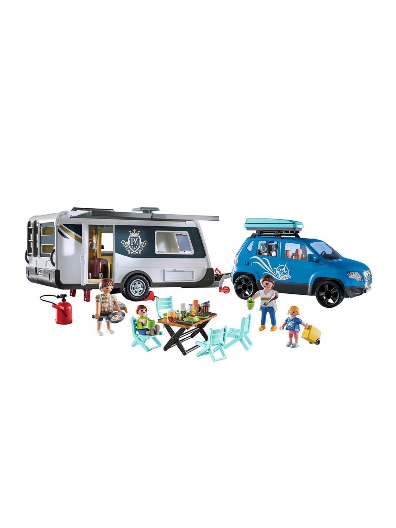 Playmobil car hot sale and caravan