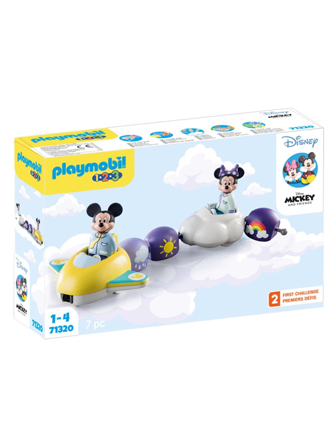 Image 5 of 5 of Playmobil 71320 1.2.3 &amp; Disney: Mickey's &amp; Minnie's Cloud Ride