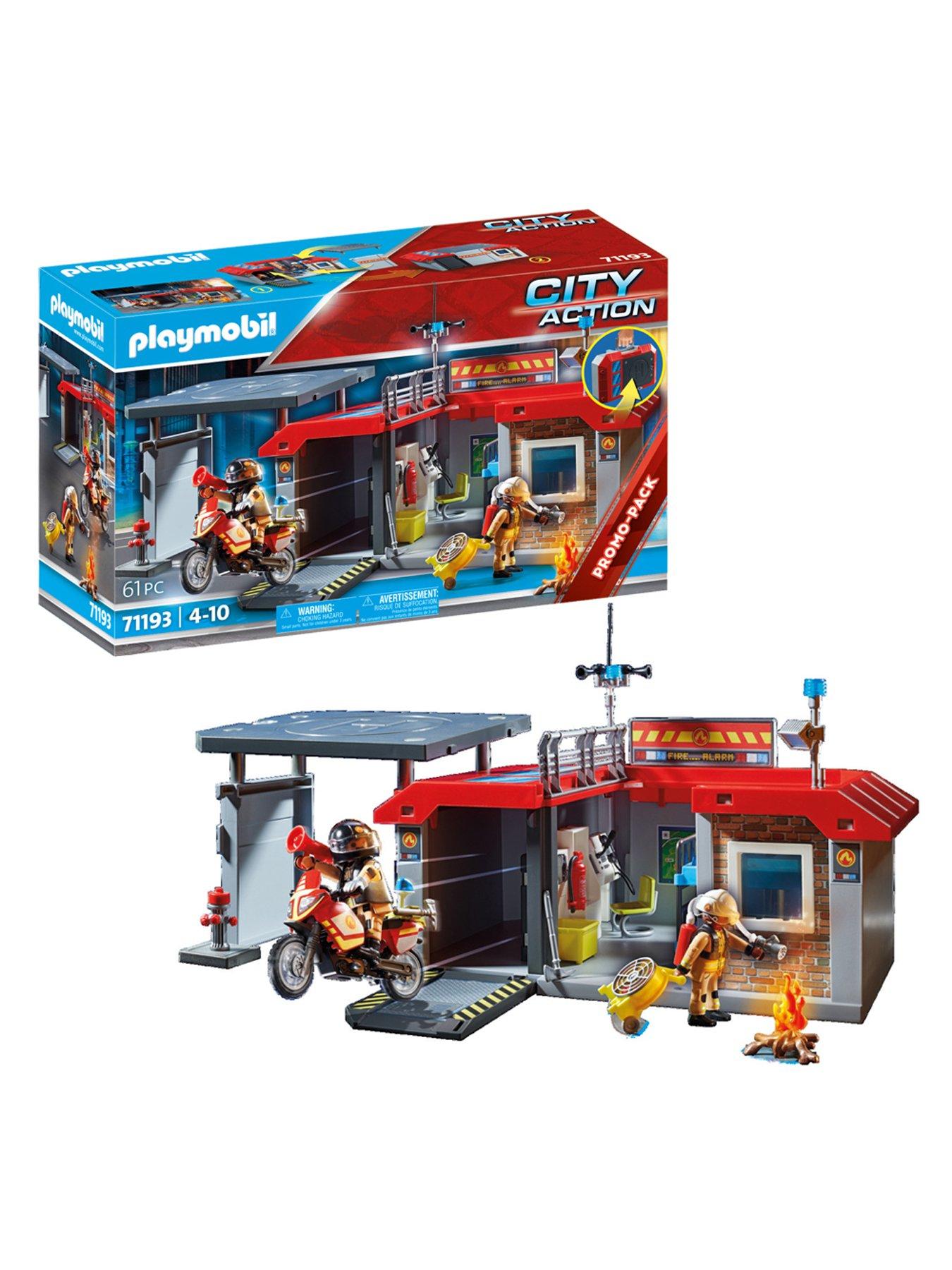 Playmobil take along sales fire station